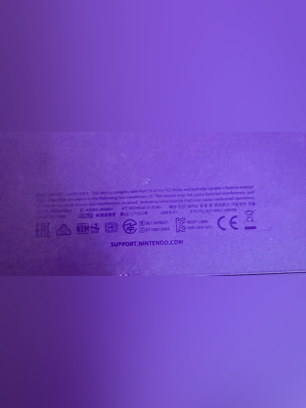 Nintendo 2DS XL Purple Handheld Console with Charger Pokémon Game - Picture 7 of 8